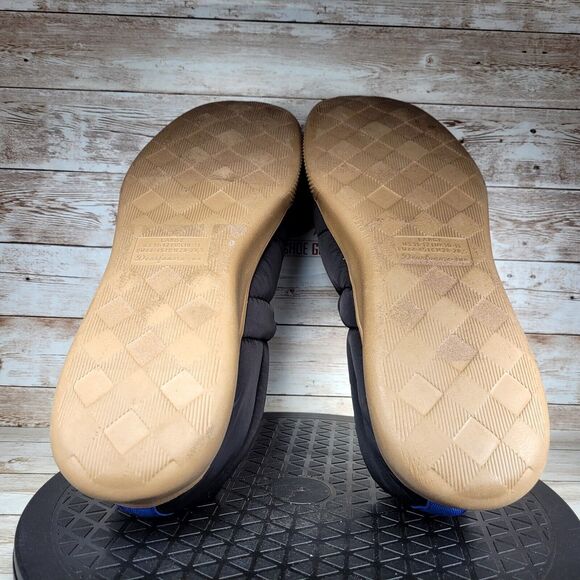 Dearfoams Men's Size 11-12 L Andre Lounge Nylon Black Clog Slippers - Picture 8 of 12